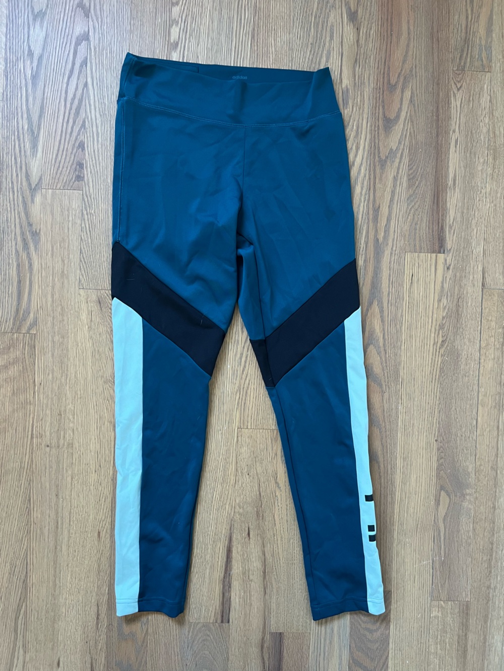 Women’s Teal Colorblock Active Leggings